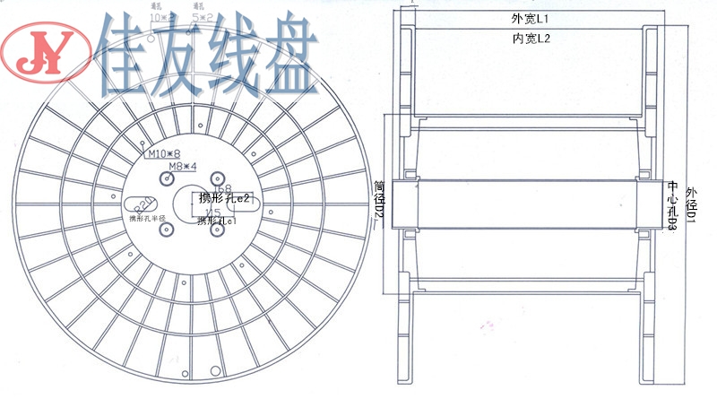 PN1000塑料筒体